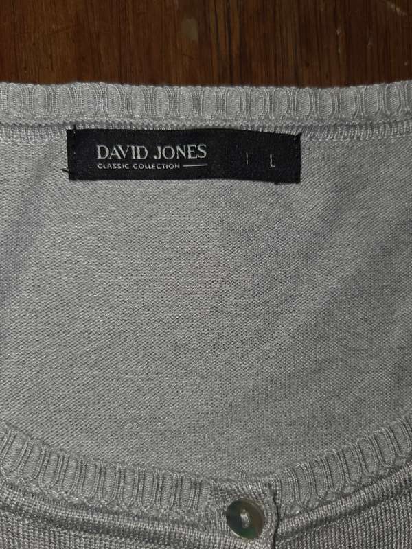 David Jones Knitwear - Grey - Size L