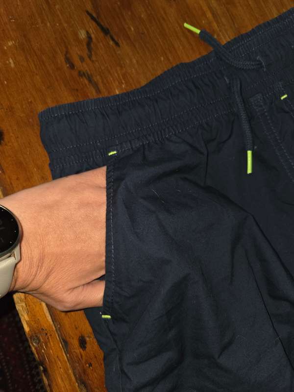 Woolworths Cotton Navy Shorts - Age 14 Years