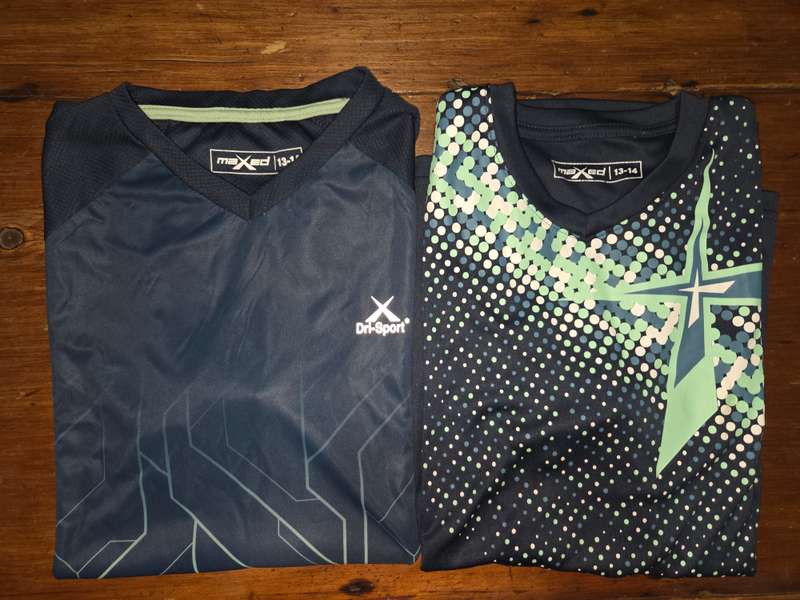 2 x Maxed T-Shirts - Age 13-14 Years