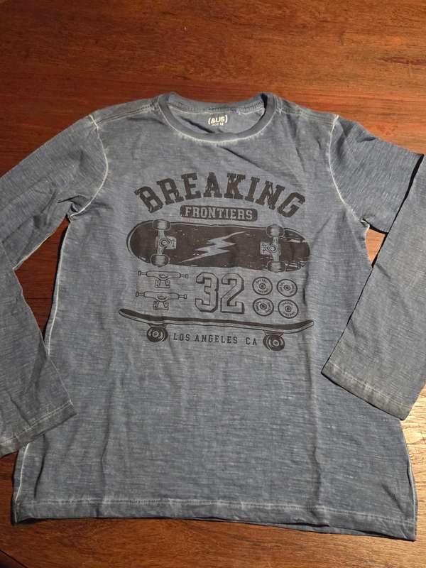 Woolworths Kids Long Sleeve Top - Age 12 years - 100% Cotton