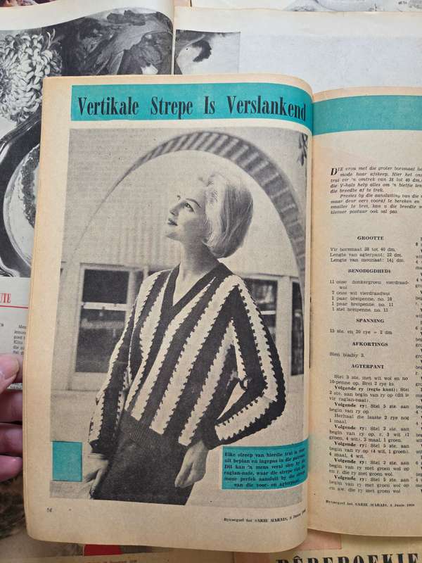 12 x Vintage Sarie Bêreboekies - Vol resepte, patrone en idees - 1950's en 1960's