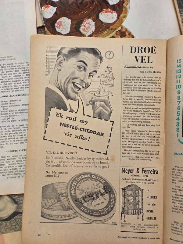 12 x Vintage Sarie Bêreboekies - Vol resepte, patrone en idees - 1950's en 1960's