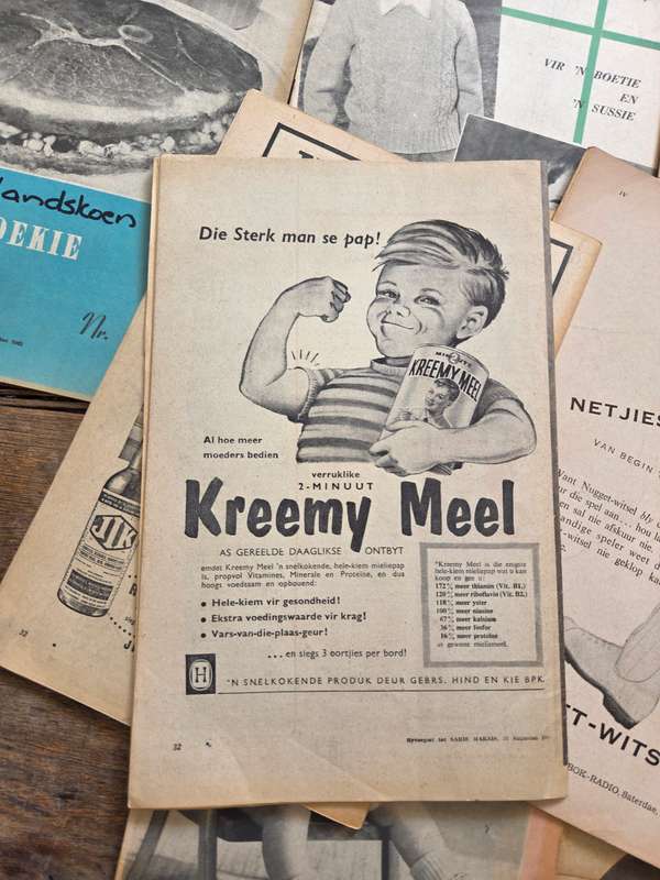 10 x Vintage Sarie Bêreboekies - Vol resepte, patrone en idees - 1950's en 1960's