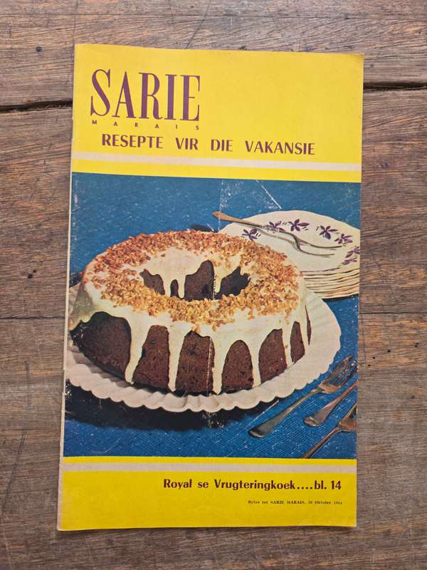 Sarie Marais Resepte vir die Vakansie - Bylae - Oktober 1964