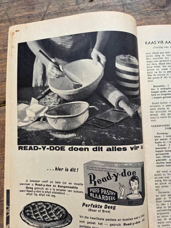 Sarie Marais Resepte vir die Vakansie - Bylae - Oktober 1964
