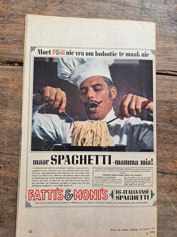 Sarie Marais Resepte vir die Vakansie - Bylae - Oktober 1964