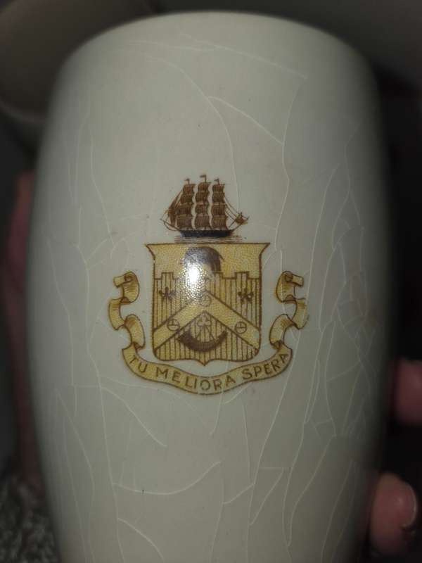 2 x Coronation May 12, 1937 Cups - Adams Porcelain - England