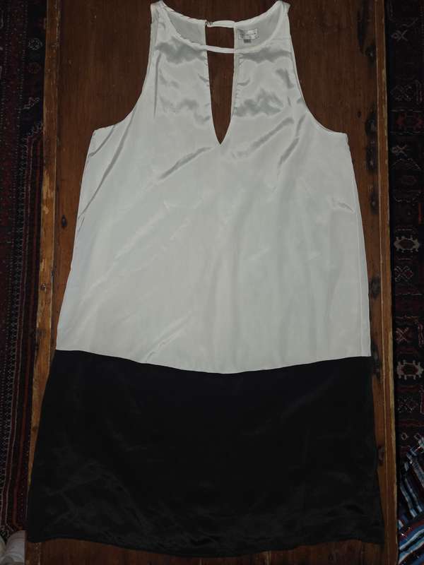 Black and White Jenni Button Dress - Size S - Never worn