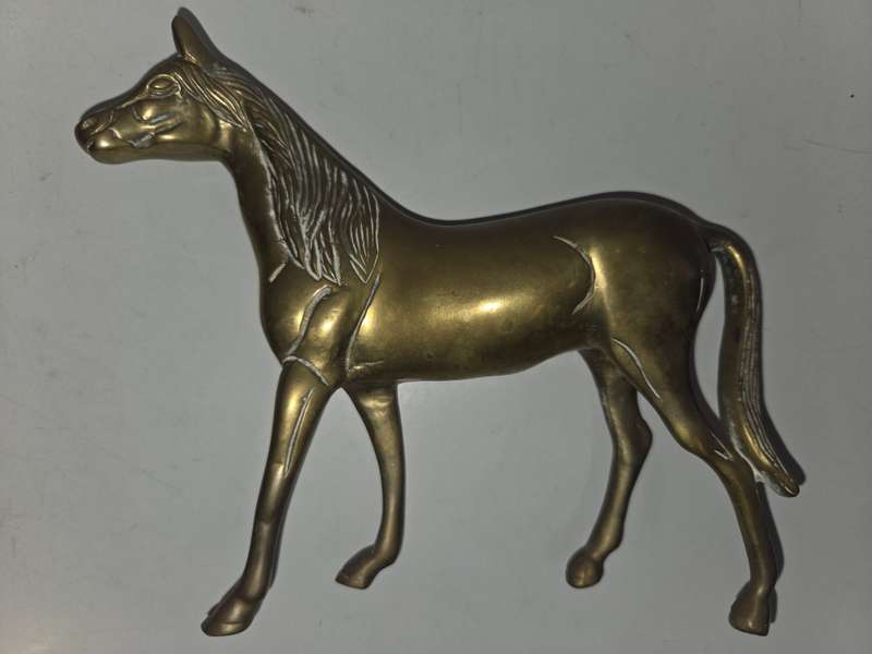 Brass Horse Figurine - Beautiful!!