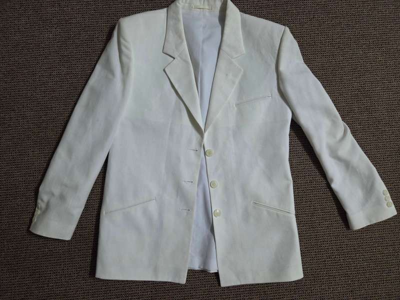 White Vintage Jacket - Size 10 - Shelley