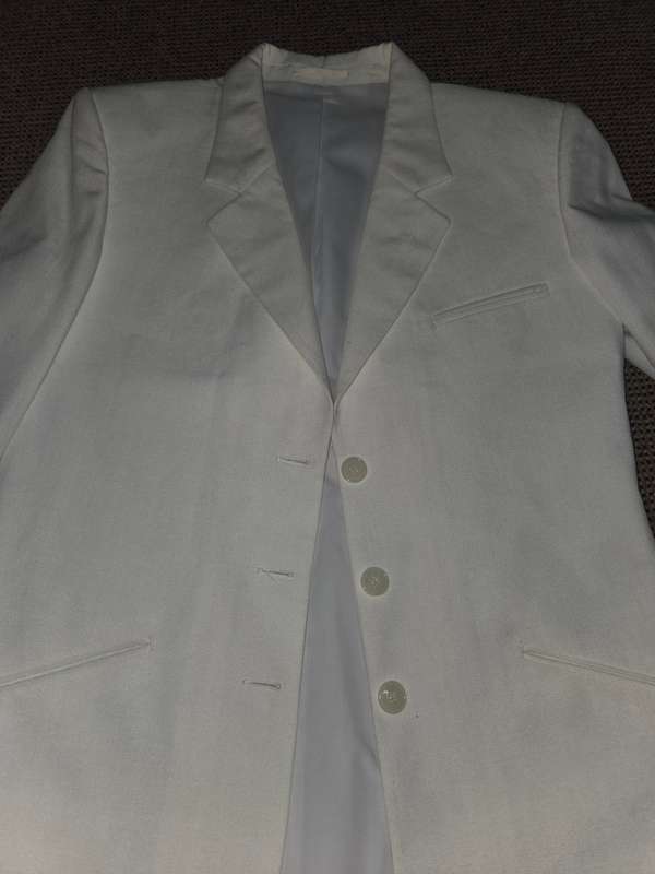 White Vintage Jacket - Size 10 - Shelley