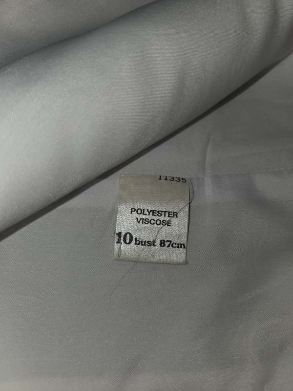 White Vintage Jacket - Size 10 - Shelley