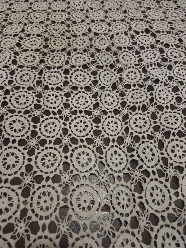 Large Round Handcrafted tablecloth - Diameter 1.95m - Just Beautiful!!!
