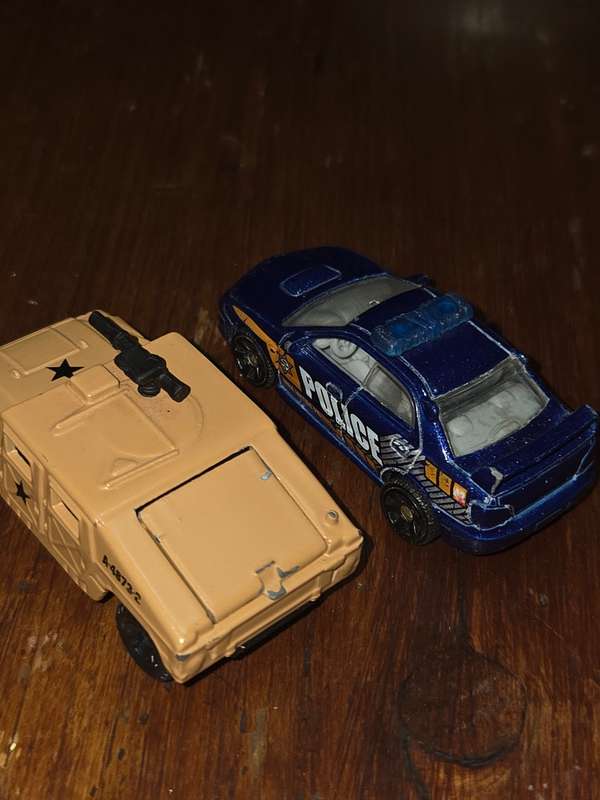 2 x Matchbox cars