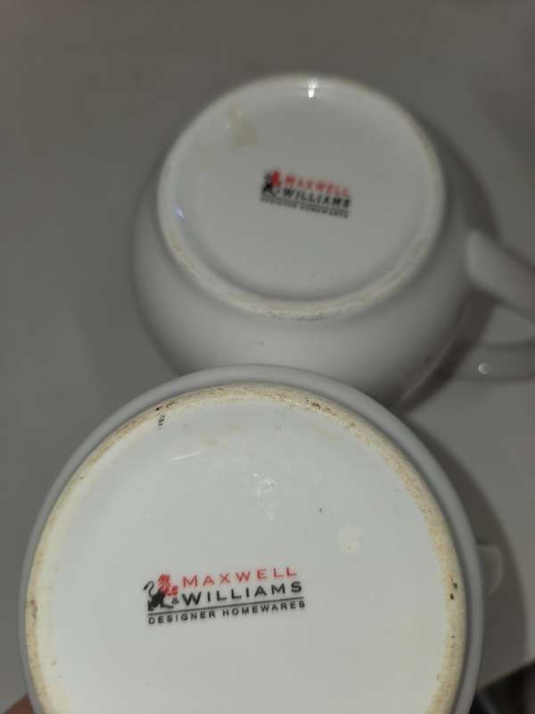 2 x Maxwell & Williams Milk Jugs - White