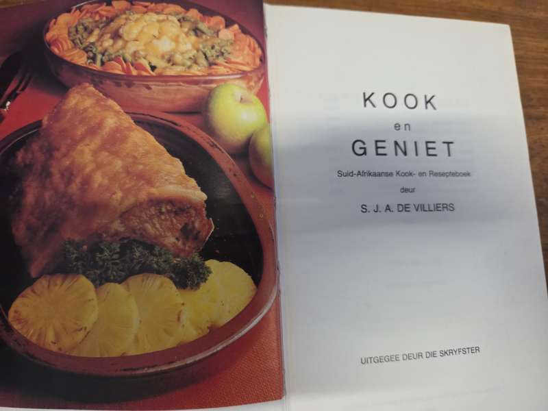 Kook en Geniet - SJA de Villiers - 1980