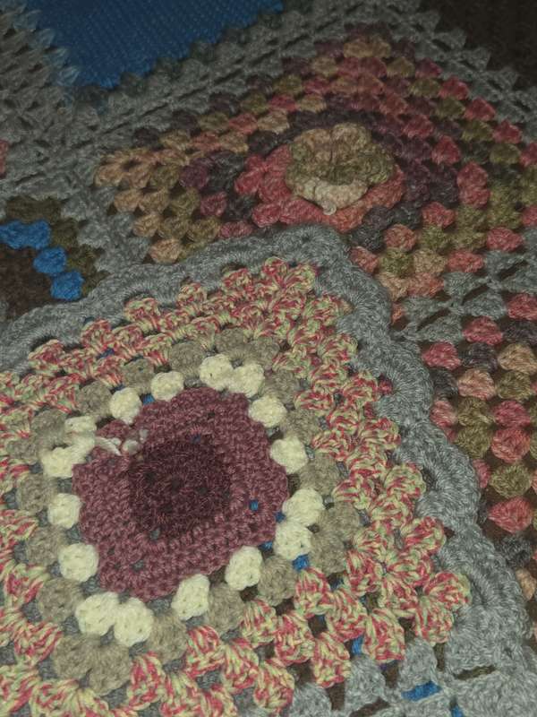 Beautiful Crochet Blanket - 1.9m x 1.45m