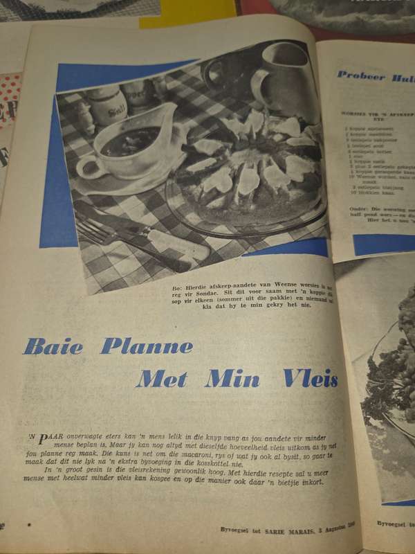 15 x Vintage Sarie Bêreboekies - Vol resepte, patrone en idees - 1950's en 1960's