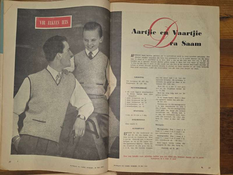 12 x Vintage Sarie Bêreboekies - Vol resepte, patrone en idees - 1950's en 1960's