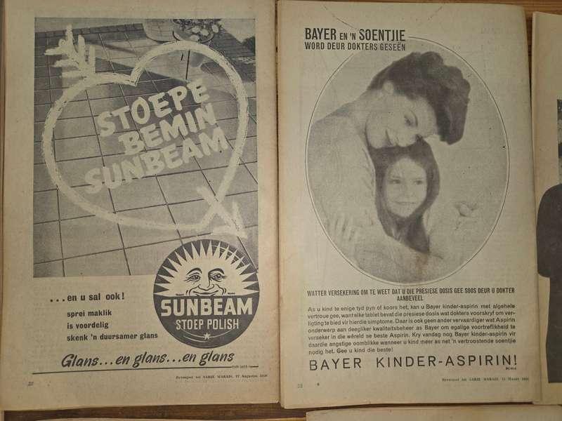 12 x Vintage Sarie Bêreboekies - Vol resepte, patrone en idees - 1950's en 1960's