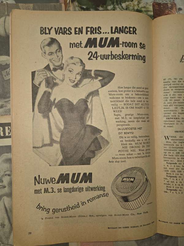 12 x Vintage Sarie Bêreboekies - Vol resepte, patrone en idees - 1950's en 1960's