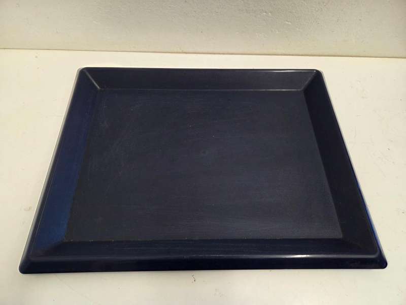 Tupperware navy serving tray - 38cm x 30cm