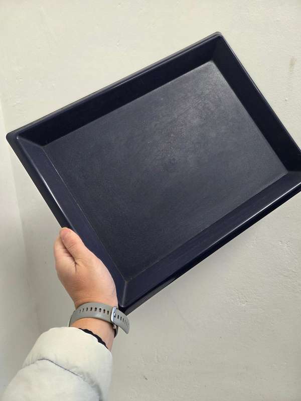 Tupperware navy serving tray - 38cm x 30cm