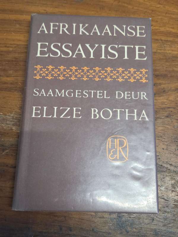 Afrikaanse Essayiste - Elize Botha