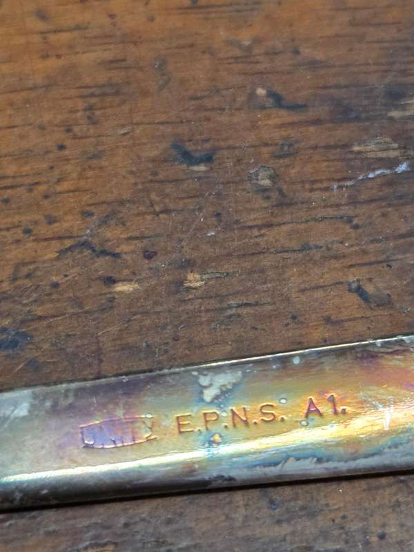 Vintage Voortrekker Monument Spoon and Fork Set - Unity EPNS - Needs a clean