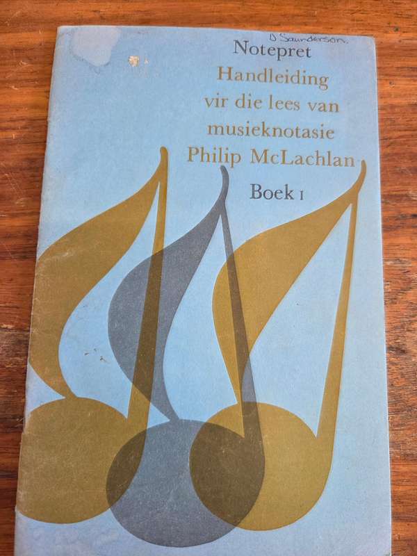 Notepret - Handleiding vir die lees van musieknotasie - Philip McLachlan