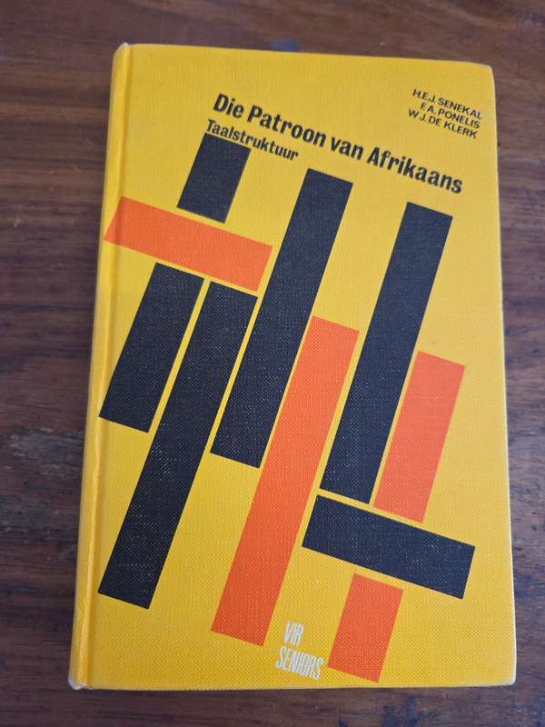 Die Patroon van Afrikaans Taalstruktuur vir Seniors