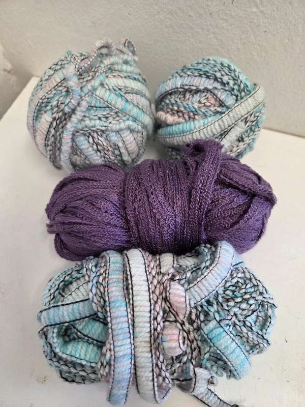 Some interesting textured wool for your next knitting project