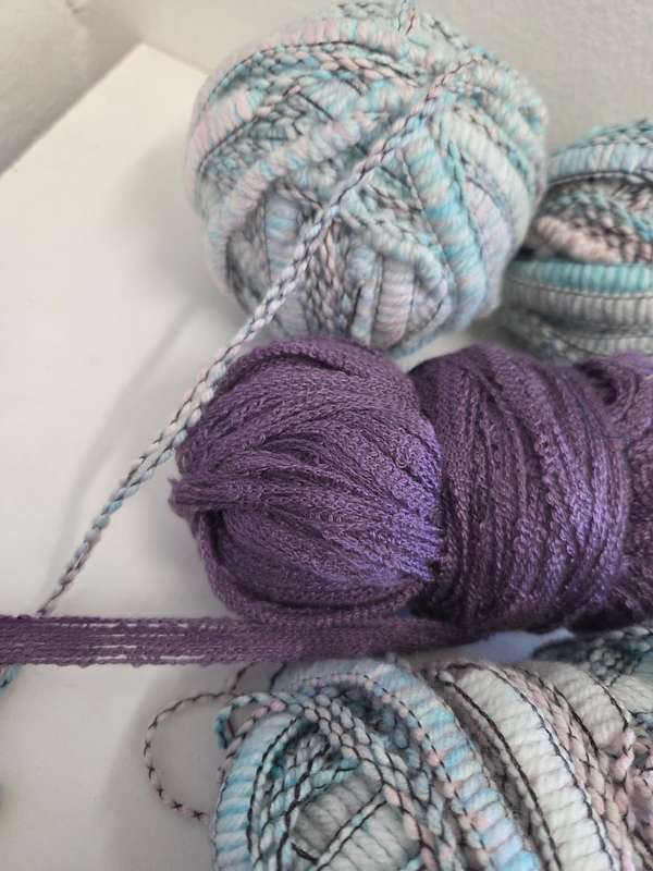Some interesting textured wool for your next knitting project