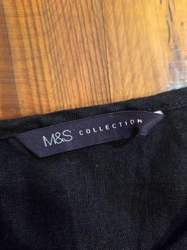 Marks & Spencer Black Top - Size 8