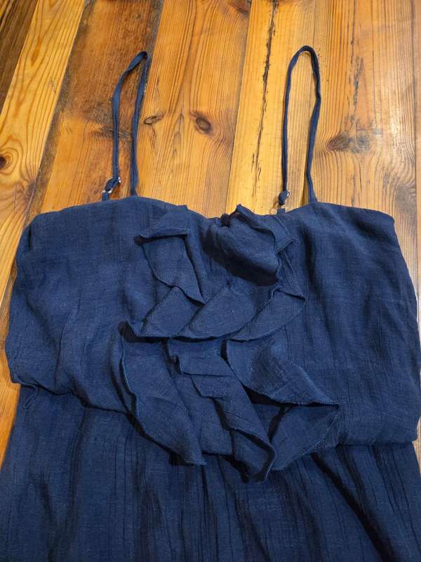 Beautiful Navy Strappy dress - Size M