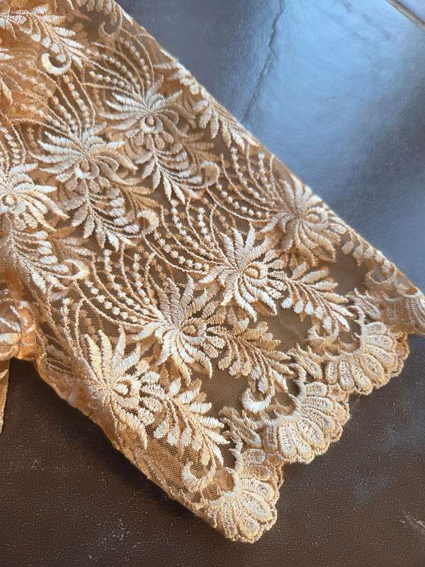 Longer Length Lace Jacket - Size M