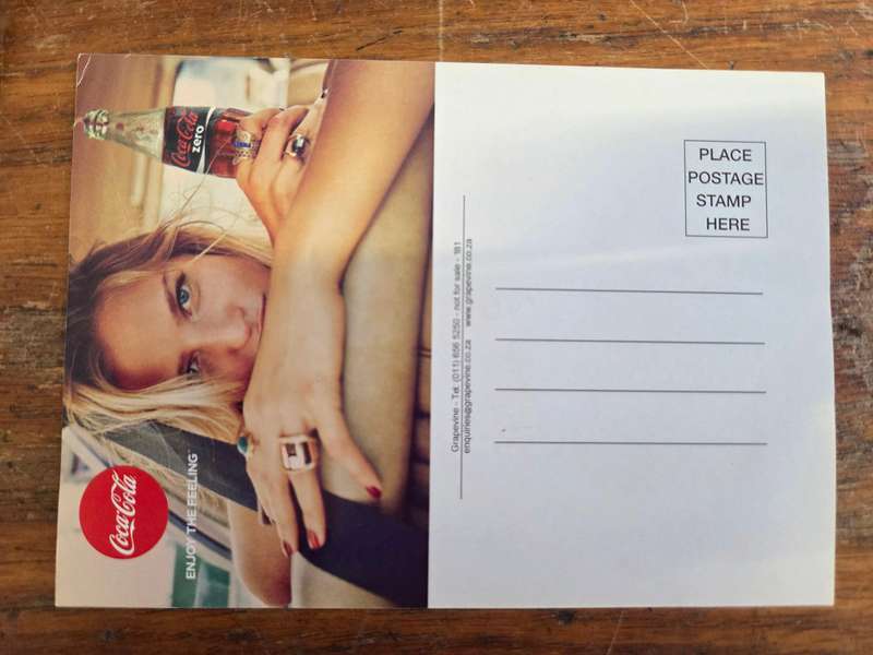 Coca Cola Post Card