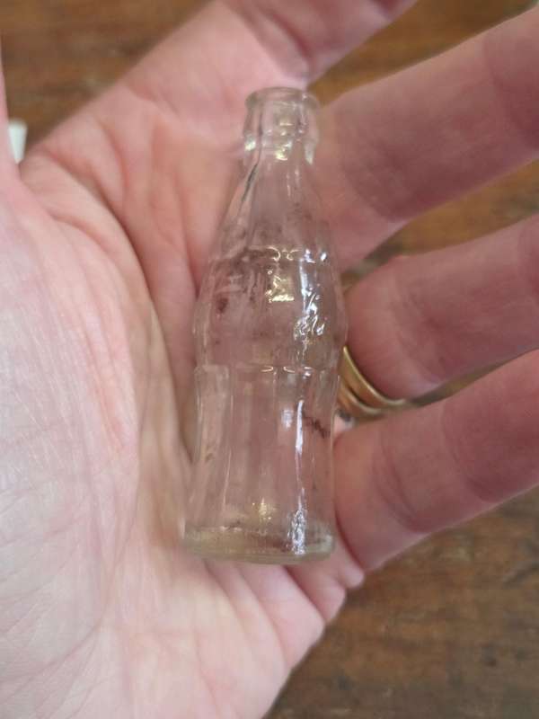 Miniature Coca Cola Bottle - 6cm