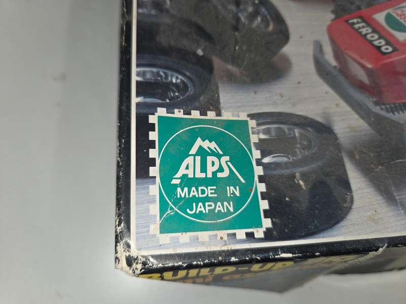 Vintage Alps Build-Up Big Machine Four Wheel Drive Vehicle  - Made in Japan