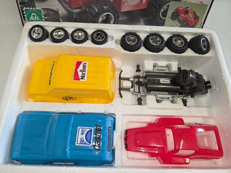 Vintage Alps Build-Up Big Machine Four Wheel Drive Vehicle  - Made in Japan