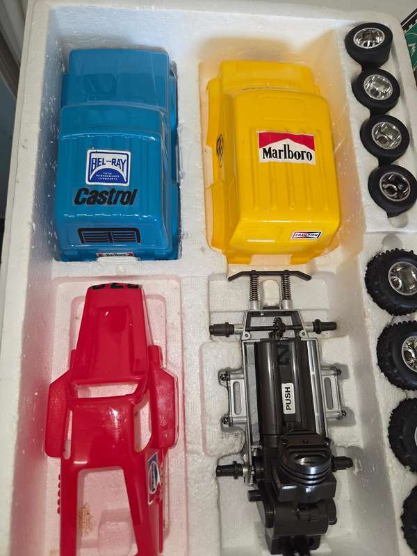 Vintage Alps Build-Up Big Machine Four Wheel Drive Vehicle  - Made in Japan