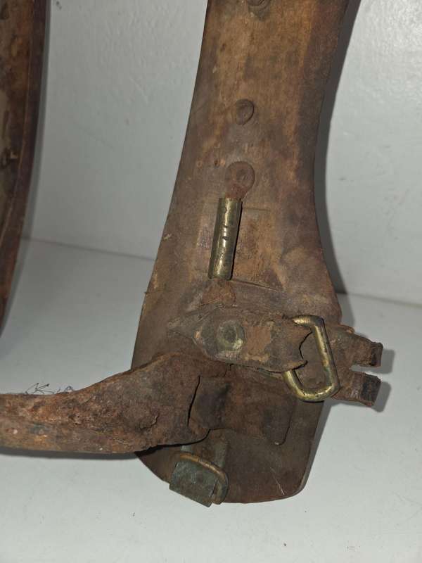 Antique Mason & Sons Saddle Frame - Wood and Cast Iron - See pictures