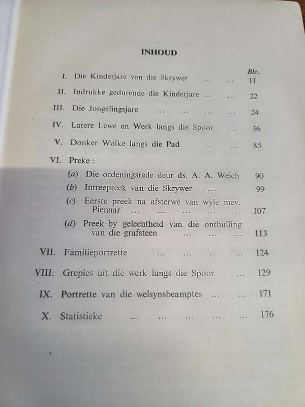 Vyf-en-Veertig Jaar Langs die Spoor - 1905 - 1950 - Ds. BJ Pienaar