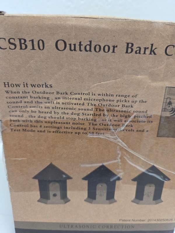 CSB10 Outdoor Bark Control