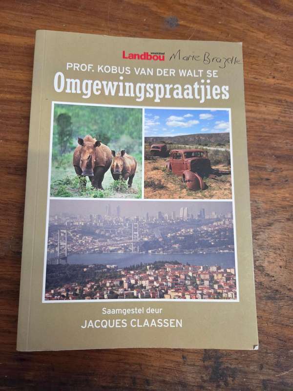 Omgewingspraatjies - Prof Kobus van der Walt