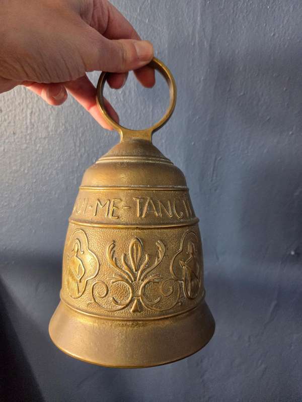 Large brass bell in 100% working order