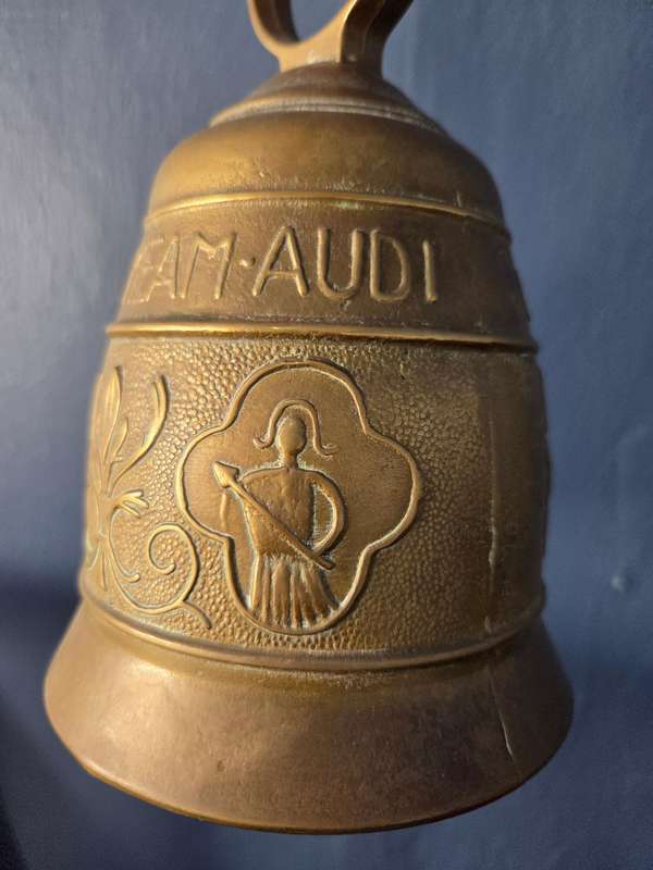 Large brass bell in 100% working order