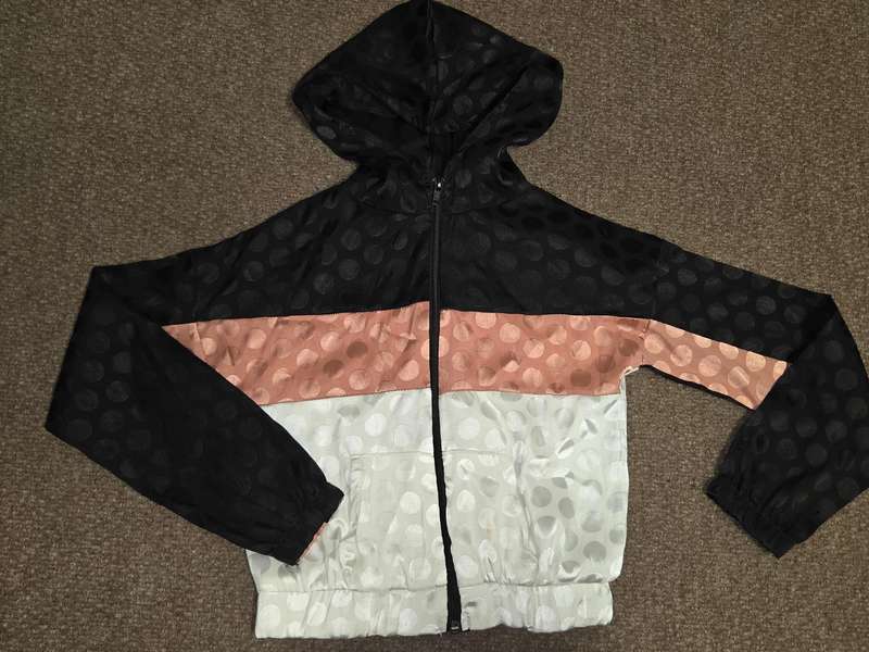 Retro Jacket with Zip and hood - Age 7-8 Years