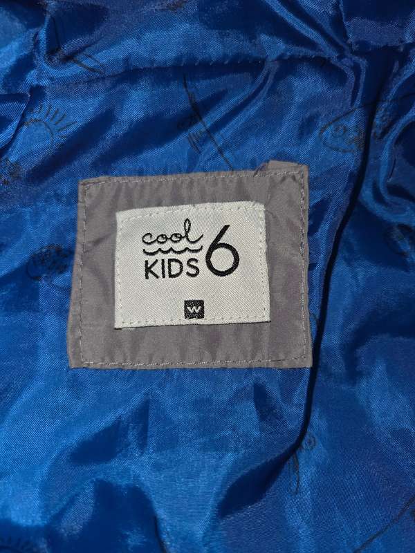 Grey warm puffer Jacket - woolworths Age 6 Years