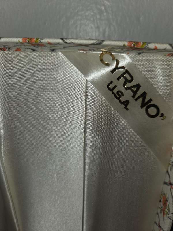 Vintage Cyrano Mirror, Brush and comb set - Made in USA - In original box - Beautiful!